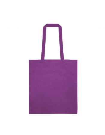 Bolsa algodón colores C morada personalizada 140g- 38x42cm Bolsa algodón colores C morada personalizada 140g- 38x42cm