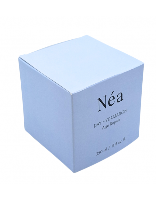 caja cubo azul