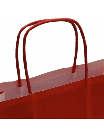 Bolsas celulosa rojas