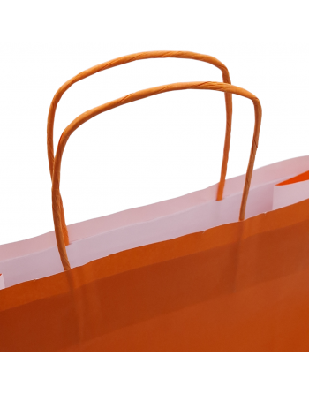 Bolsa celulosa naranja