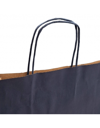 Bolsa kraft azul