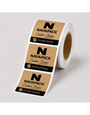50x70mm Papel blanco...