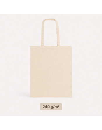 Bolsas de algodón  Natural 240g 38x42cm