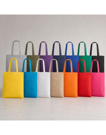 Bolsas de algodón 140g- 38x42cm Colores