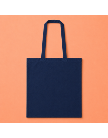 Bolsa algodón marino personalizada 140g- 38x42cm