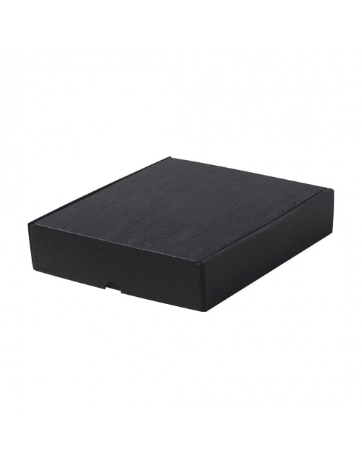 Caja abatible negra 21x25x5