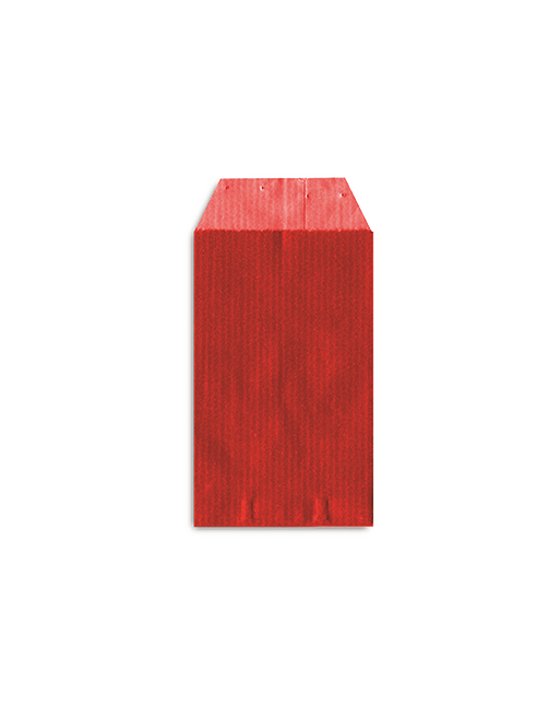 Bolsas planas Celulosa  50g 17x24 cm Rojo