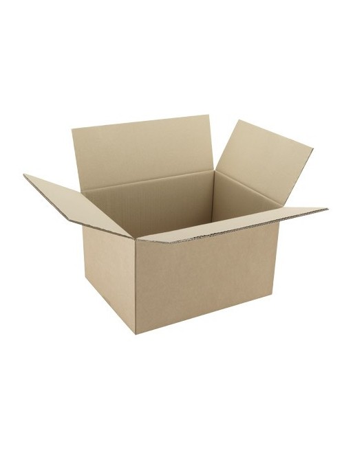 Caja de cartón 60x40x40cm canal doble marrón