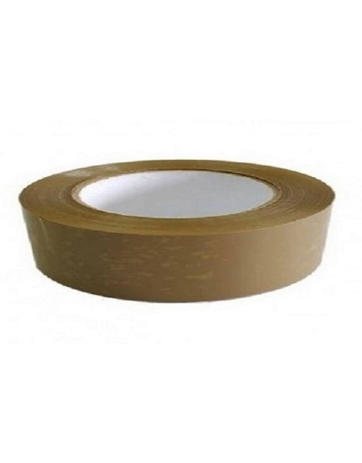 Cinta Sobremesa  PP Solvent 25mm x 66m Marrón