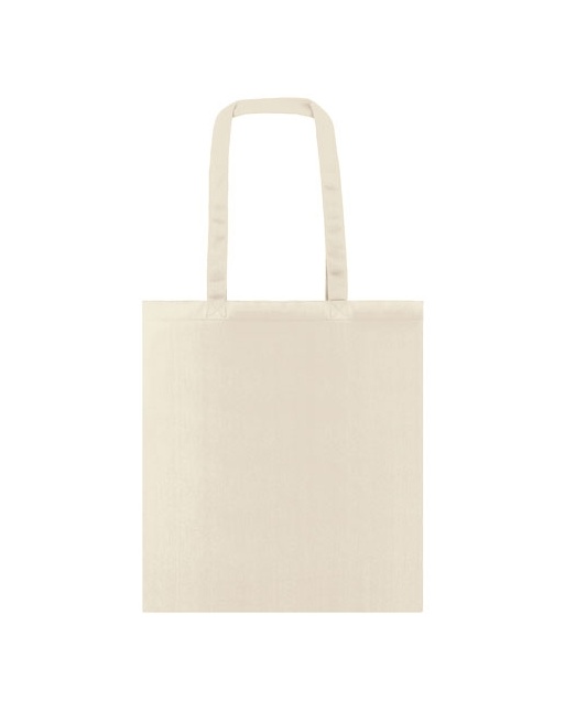 Bolsas de algodón 140g 38x42cm Natural asa larga Bolsas de algodón 140g 38x42cm Natural asa larga