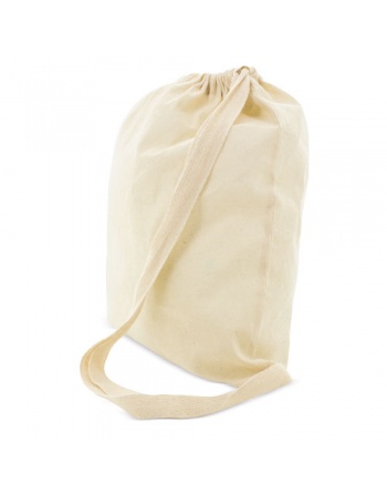 Mochila de algodón color crudo personalizables con asas anchas 150g 34x42cm