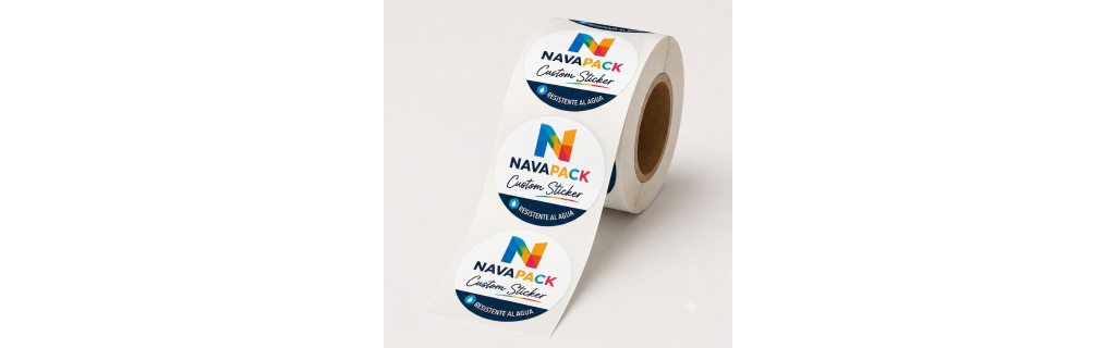 Etiquetas adhesivas PVC blanco | Navapack
